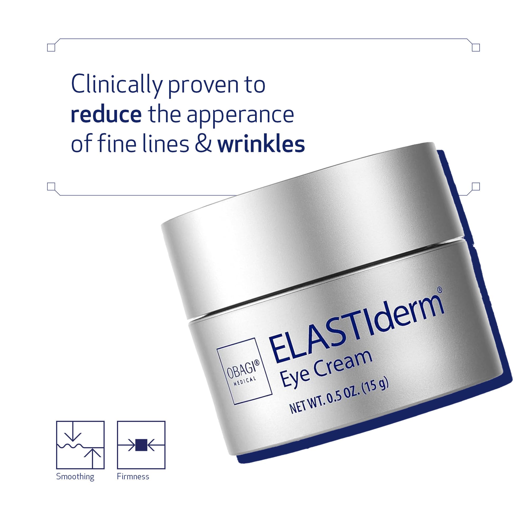 Obagi ELASTIderm Eye Cream – Lightweight, Smooth Formula Clinically Proven to Help Reduce the Appearance of Fine Lines & Wrinkles